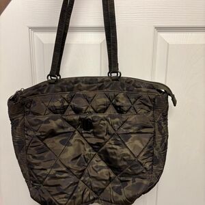 INC International Concepts Camo Quilted Tote